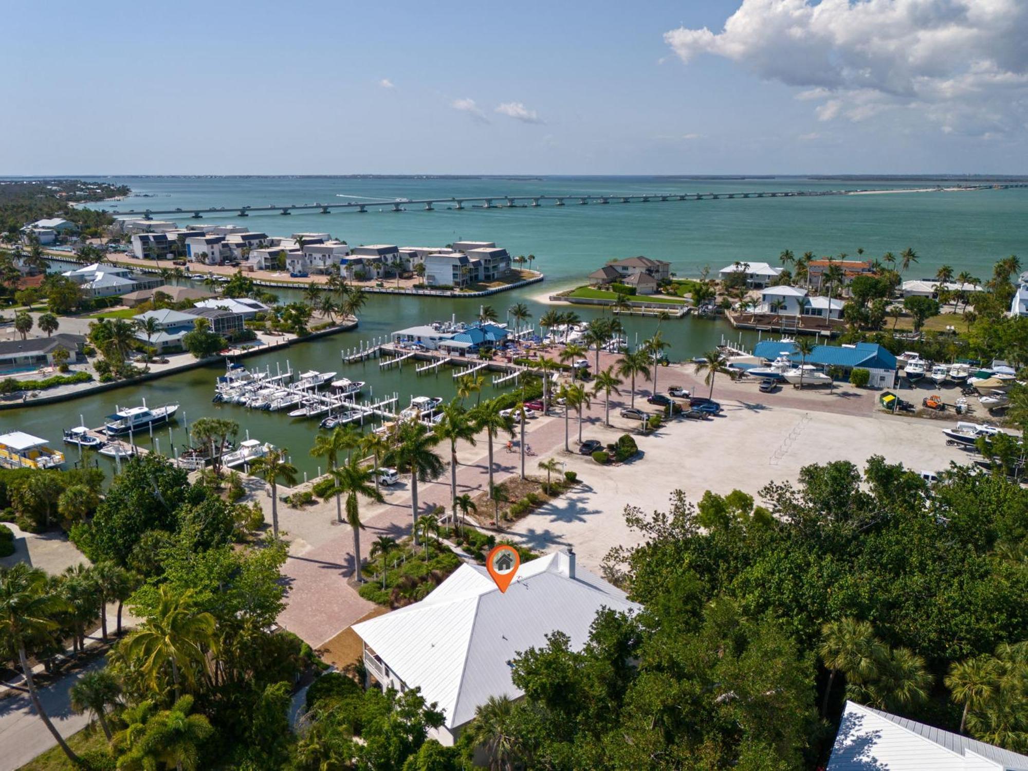 Grandma Dot'S House- Marina Villa With Pool And Bikes Sanibel Exteriör bild